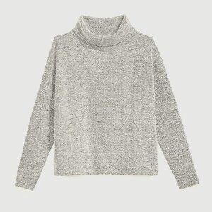 LOFT Boucle Cowl Neck Sweater